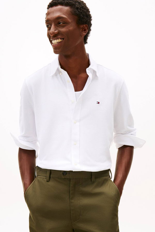 Tommy Hilfiger Erkek Gömlek Beyaz
