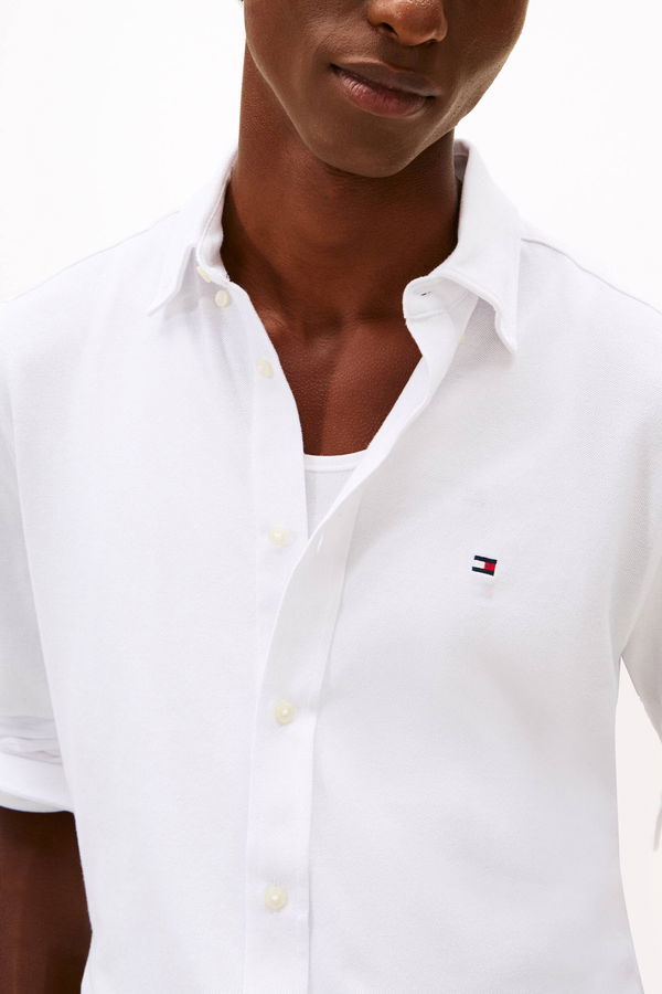 Tommy Hilfiger Erkek Gömlek Beyaz