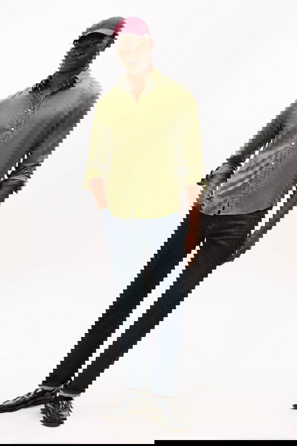 Tommy Hilfiger Erkek Gömlek HAKI