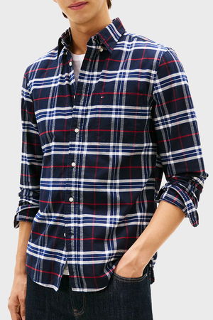 Tommy Hilfiger Erkek Gömlek LACIVERT