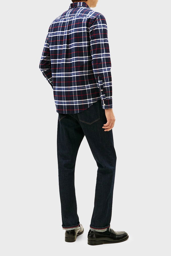 Tommy Hilfiger Erkek Gömlek LACIVERT