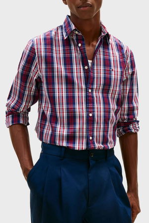 Tommy Hilfiger Erkek Gömlek LACIVERT