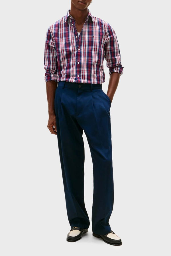 Tommy Hilfiger Erkek Gömlek LACIVERT