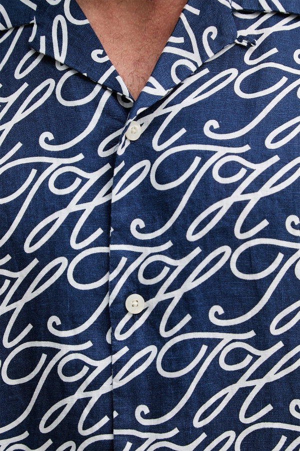 Tommy Hilfiger Erkek Gömlek LACIVERT