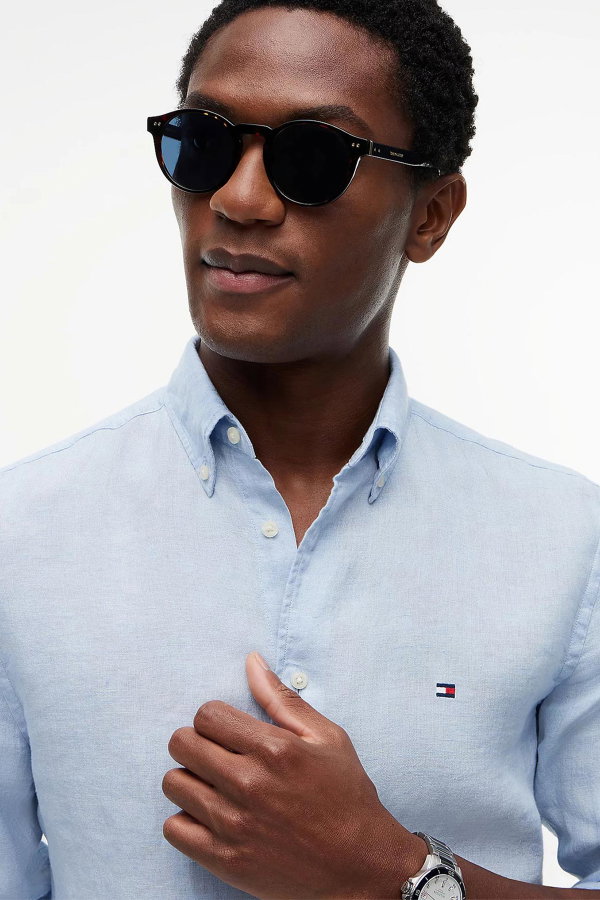 Tommy Hilfiger Erkek Gömlek MAVI