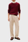Tommy Hilfiger Erkek Kazak BORDO