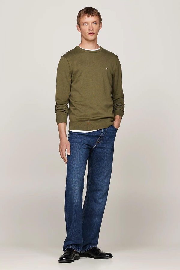 Tommy Hilfiger Erkek Kazak HAKI