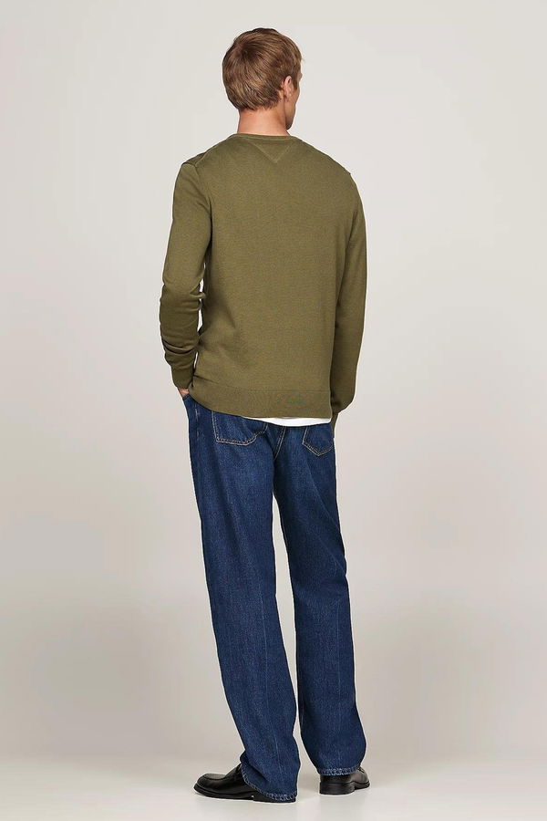 Tommy Hilfiger Erkek Kazak HAKI