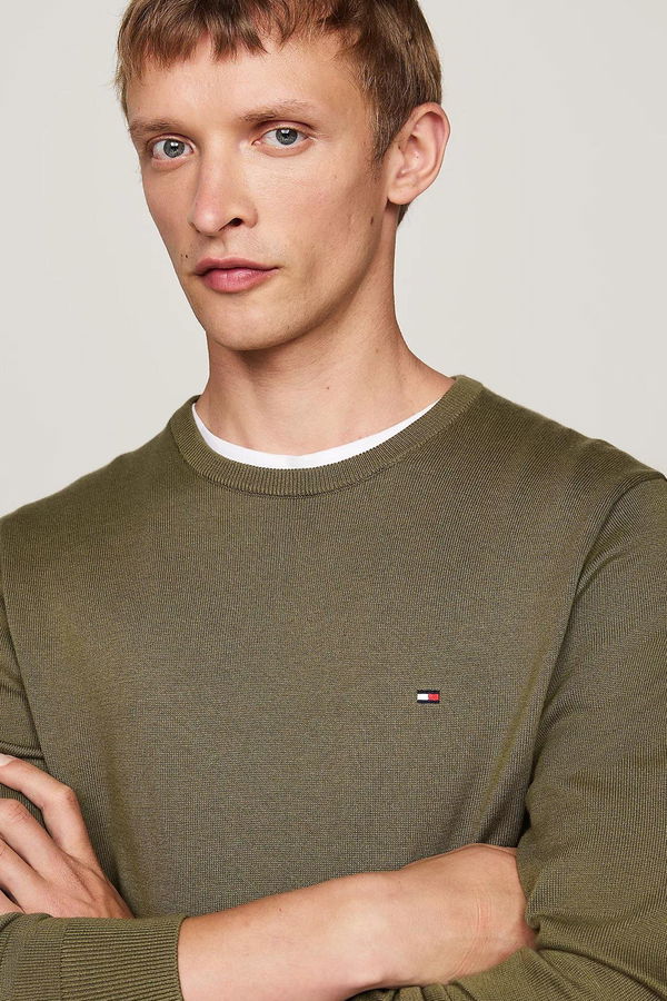 Tommy Hilfiger Erkek Kazak HAKI