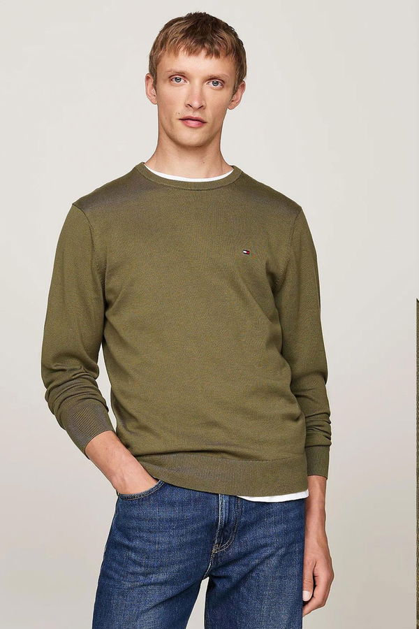 Tommy Hilfiger Erkek Kazak HAKI