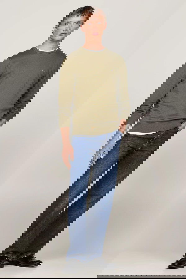 Tommy Hilfiger Erkek Kazak HAKI