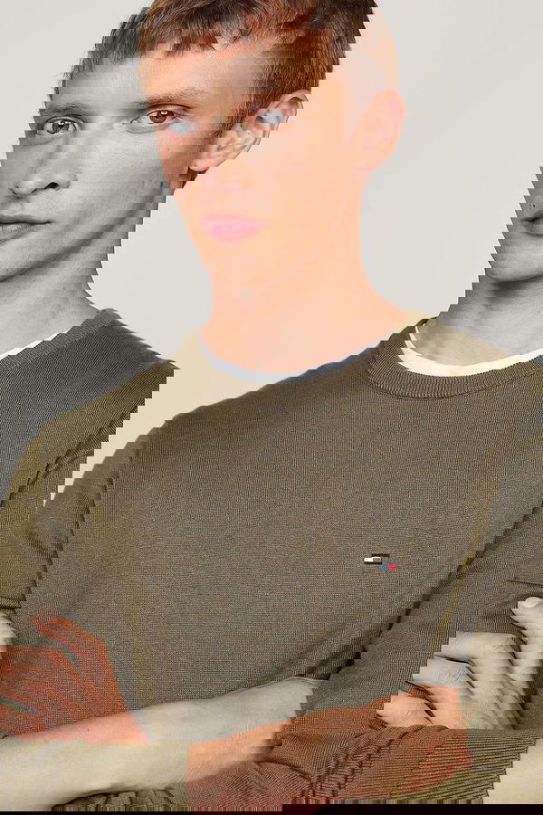 Tommy Hilfiger Erkek Kazak HAKI