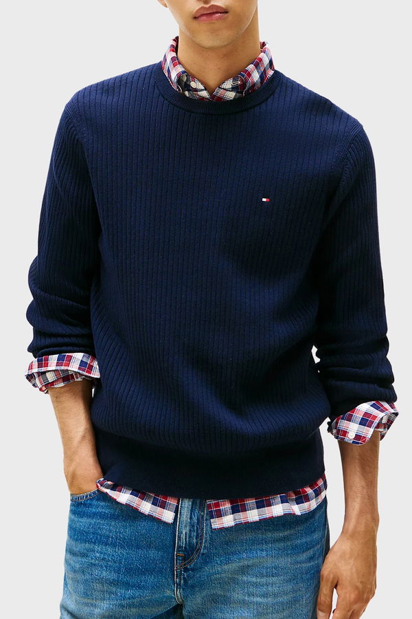 Tommy Hilfiger Erkek Kazak LACIVERT Tommy Hilfiger Erkek Kazak LACIVERT