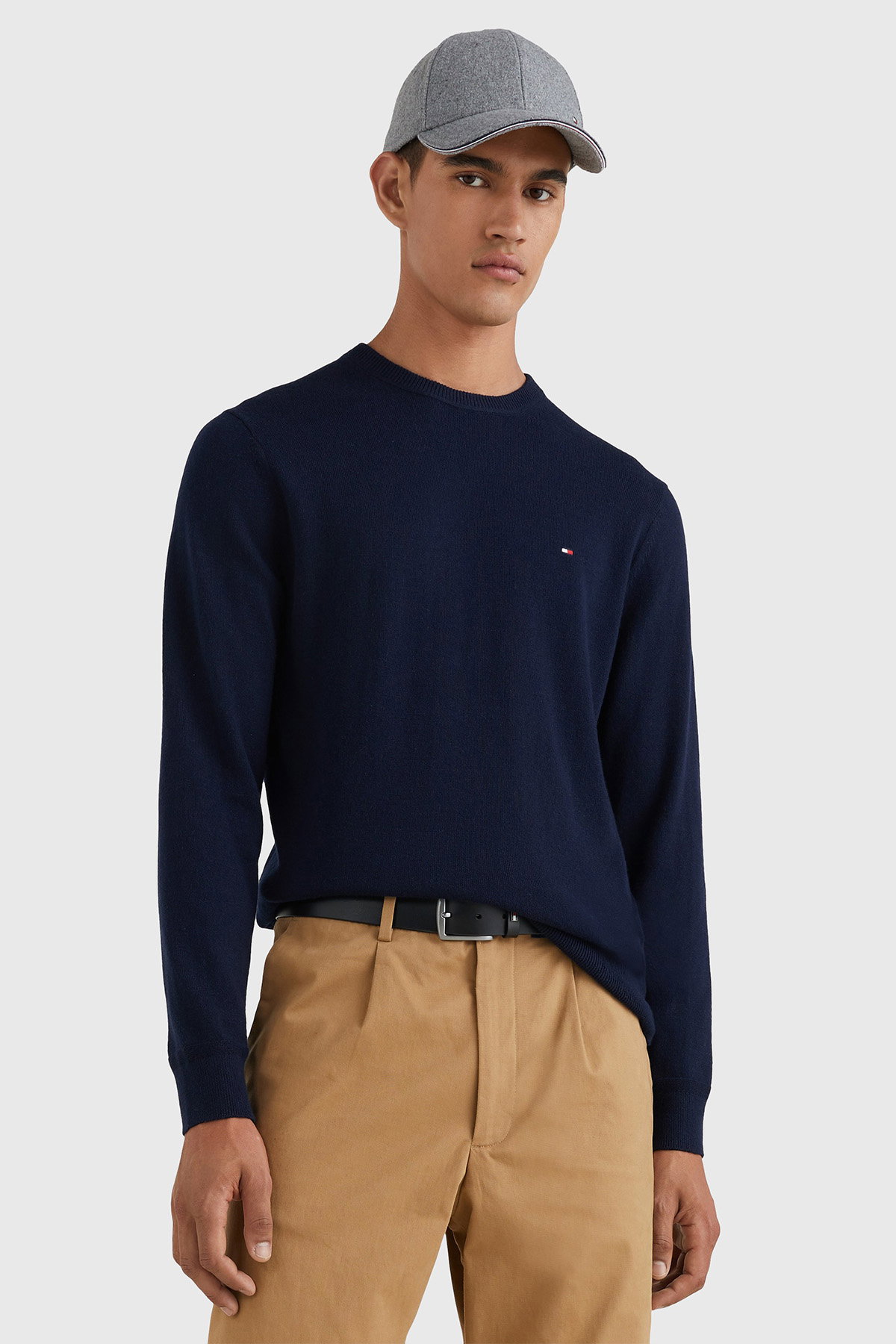 Tommy Hilfiger Erkek Kazak LACIVERT