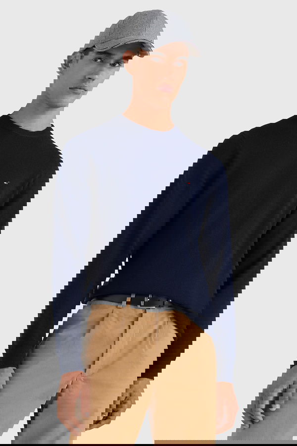 Tommy Hilfiger Erkek Kazak LACIVERT