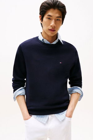 Tommy Hilfiger Erkek Kazak LACIVERT