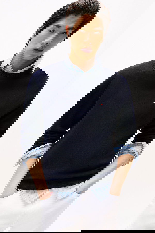 Tommy Hilfiger Erkek Kazak LACIVERT