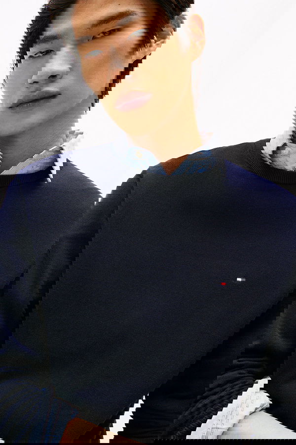 Tommy Hilfiger Erkek Kazak LACIVERT