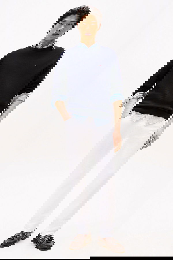 Tommy Hilfiger Erkek Kazak LACIVERT