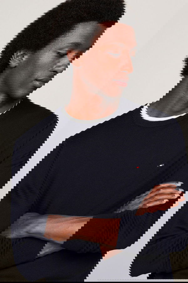 Tommy Hilfiger Erkek Kazak LACIVERT