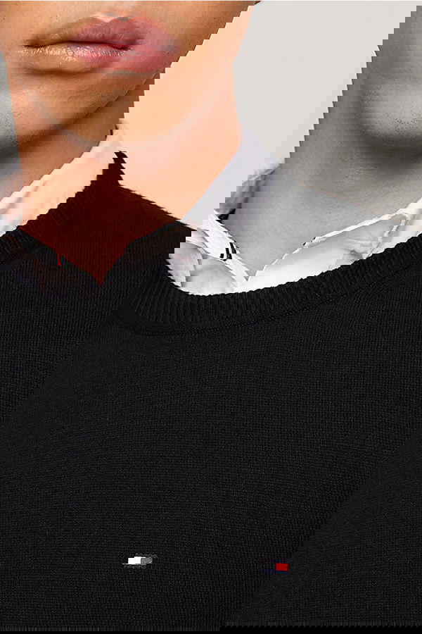 Tommy Hilfiger Erkek Kazak SIYAH