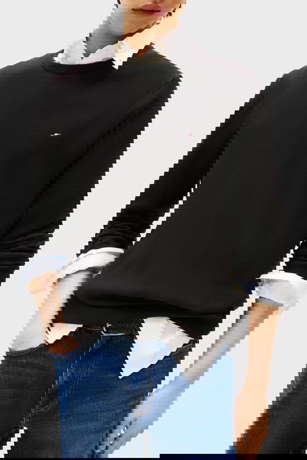 Tommy Hilfiger Erkek Kazak SIYAH