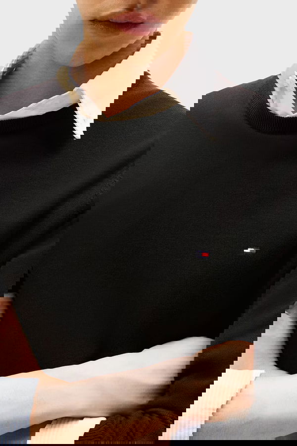 Tommy Hilfiger Erkek Kazak SIYAH