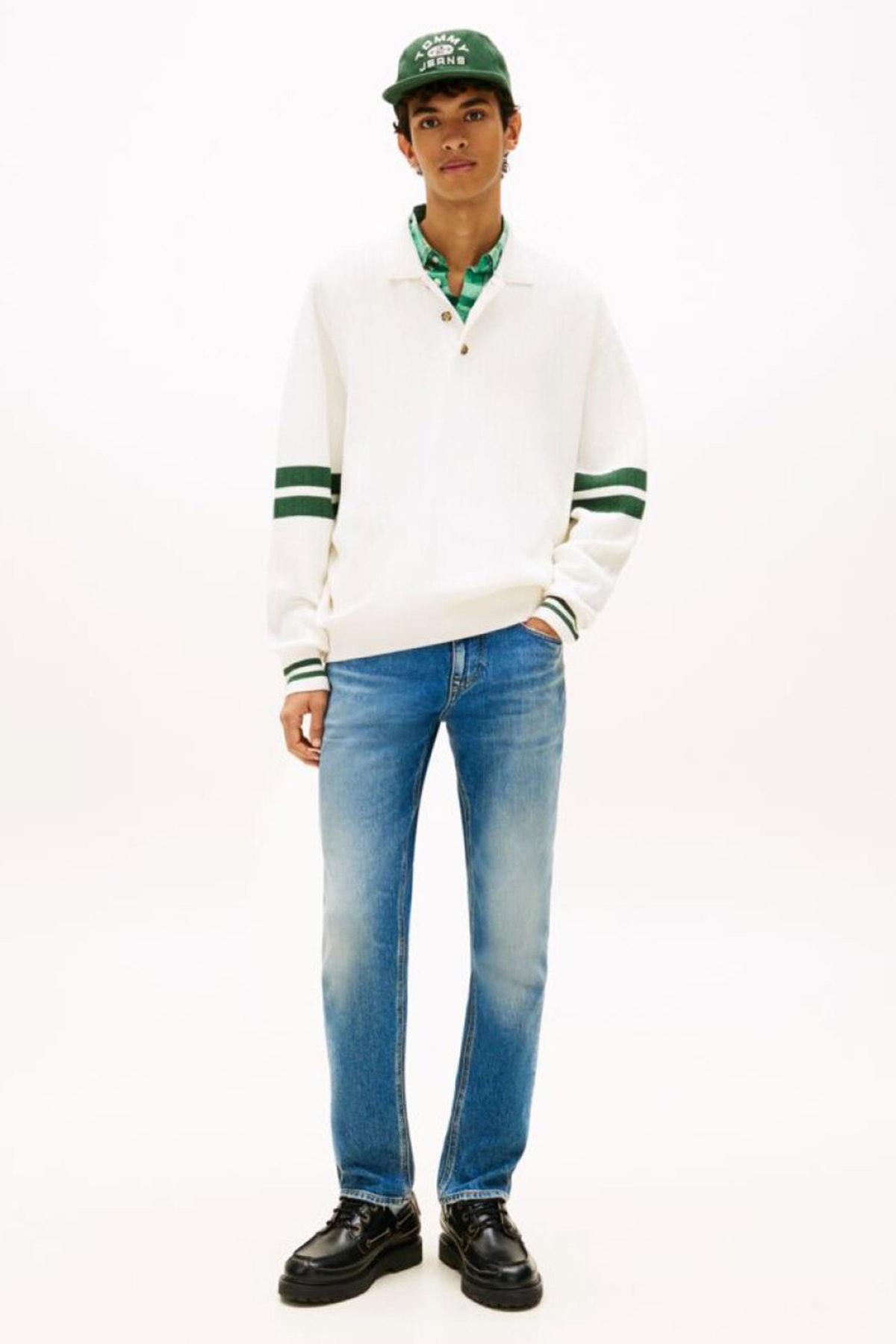 Tommy Hilfiger Erkek Kot Pantolon MAVI