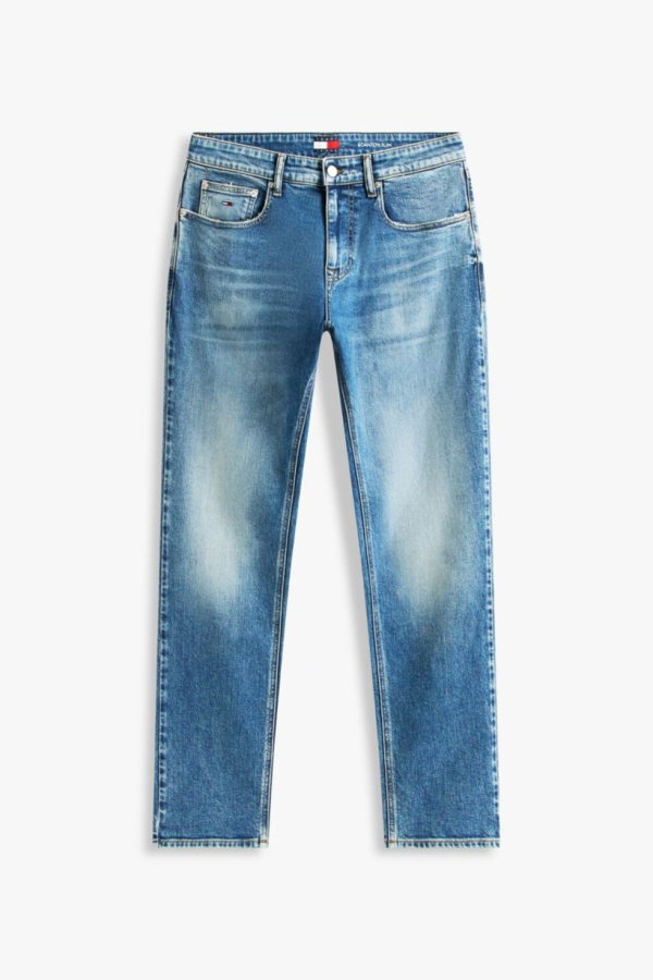Tommy Hilfiger Erkek Kot Pantolon MAVI