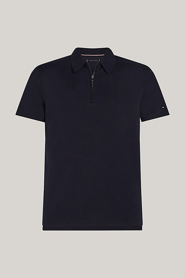 Tommy Hilfiger Erkek Polo Yaka T-shirt LACİVERT