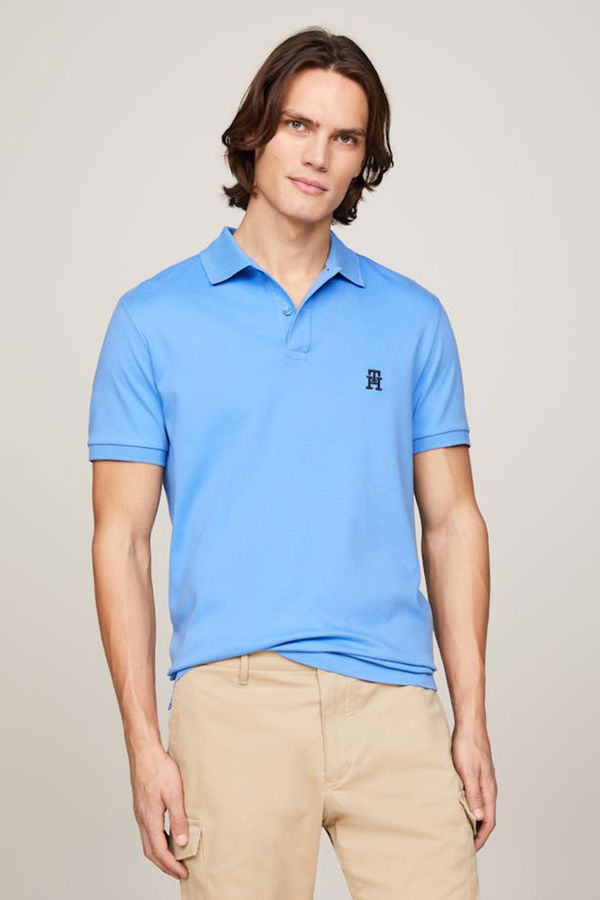 Tommy Hilfiger Erkek Polo Yaka T-shirt MAVİ