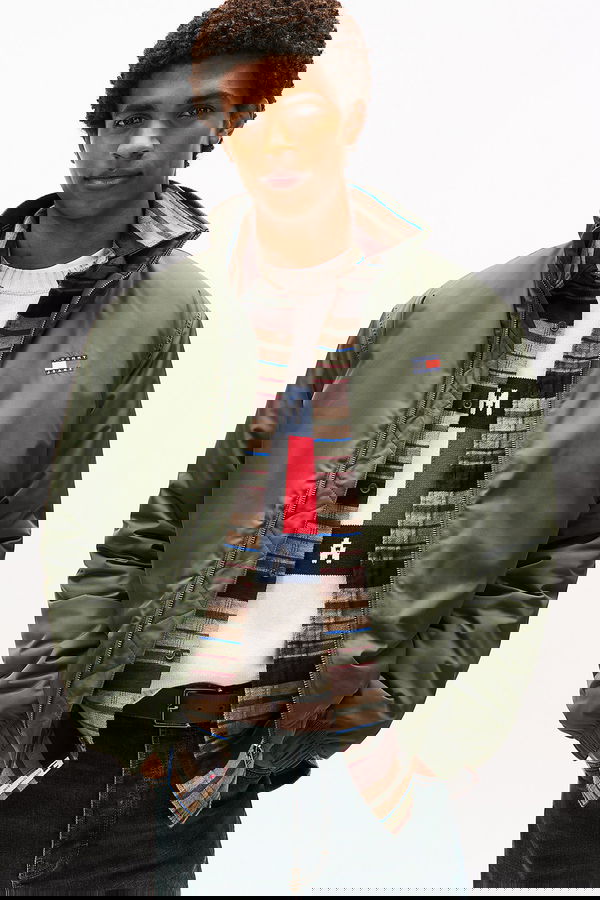 Tommy Hilfiger Erkek Mont HAKI