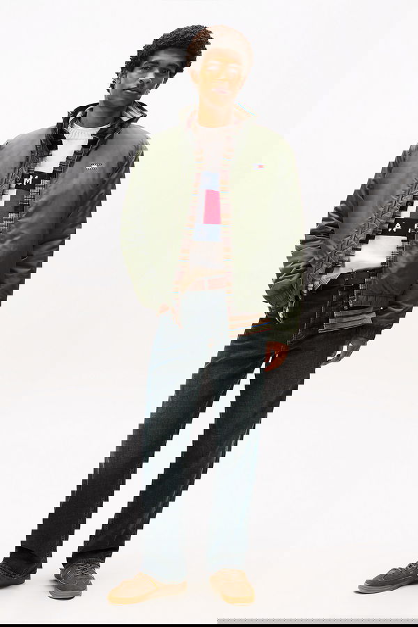 Tommy Hilfiger Erkek Mont HAKI