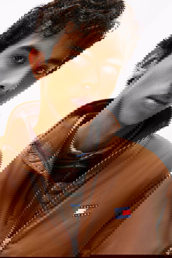 Tommy Hilfiger Erkek Mont TABA