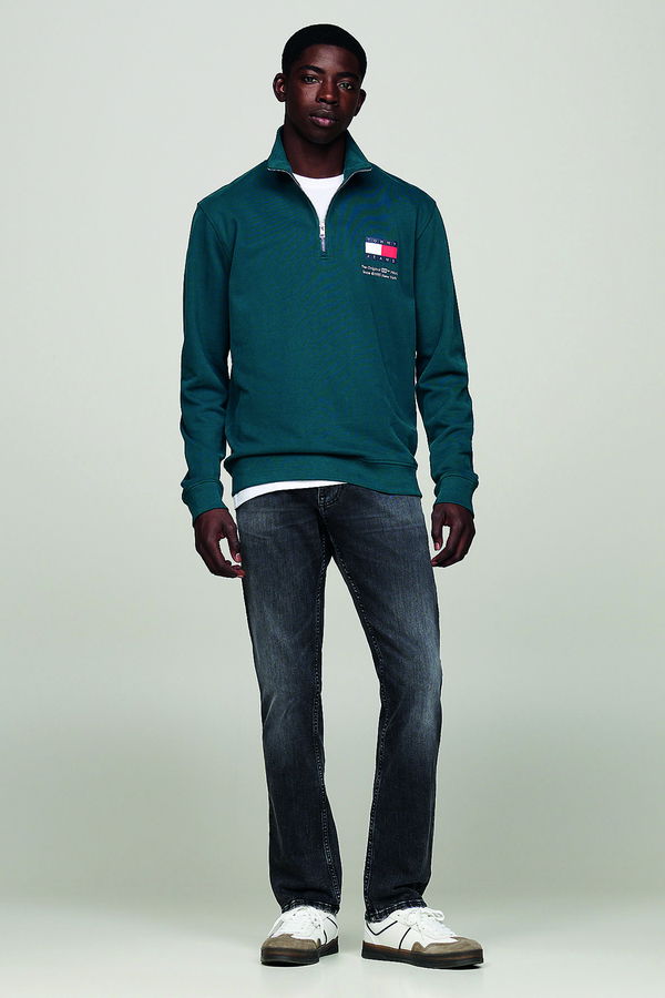 Tommy Hilfiger Erkek Jean Pantolon GRI