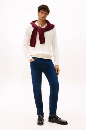 Tommy Hilfiger Erkek Jeans Pantolon LACIVERT