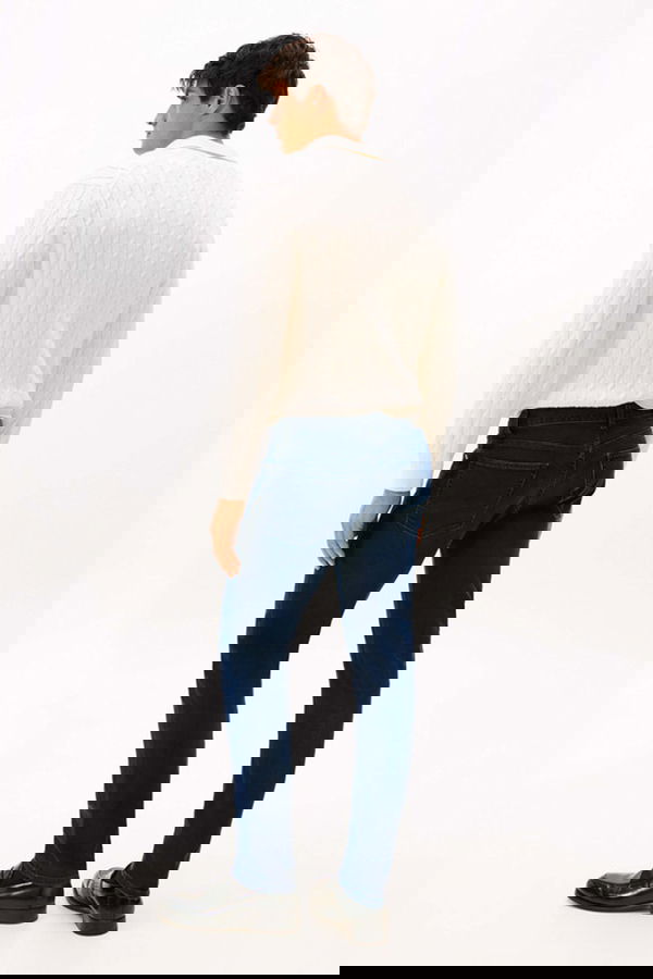 Tommy Hilfiger Erkek Jeans Pantolon LACIVERT