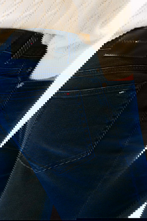 Tommy Hilfiger Erkek Jeans Pantolon LACIVERT