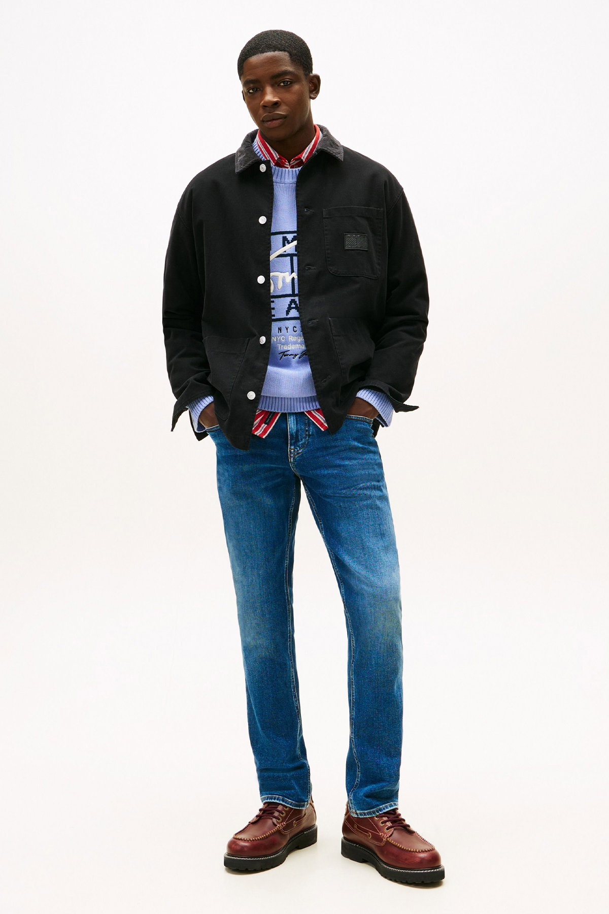 Tommy Hilfiger Erkek Pantolon MAVI