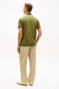 Tommy Hilfiger Erkek Polo Yaka T-shirt HAKI