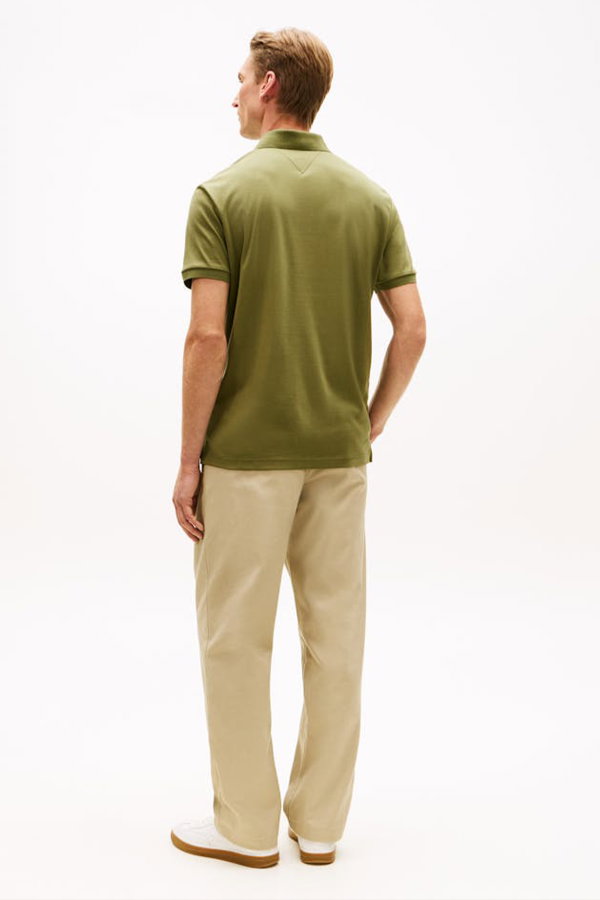 Tommy Hilfiger Erkek Polo Yaka T-shirt HAKI