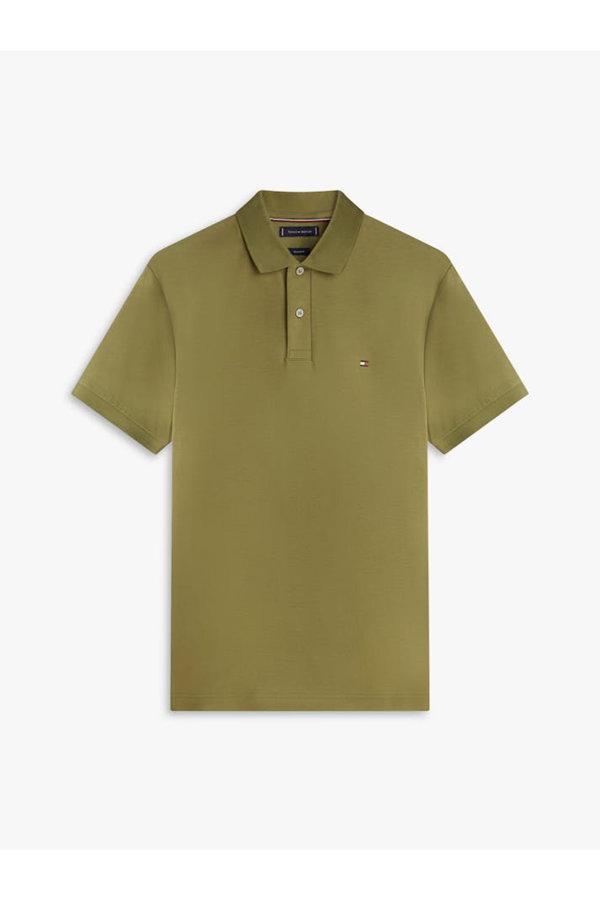 Tommy Hilfiger Erkek Polo Yaka T-shirt HAKI