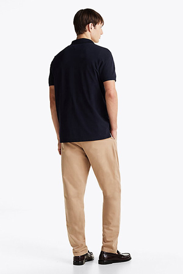 Tommy Hilfiger Erkek Polo Yaka T-shirt LACIVERT