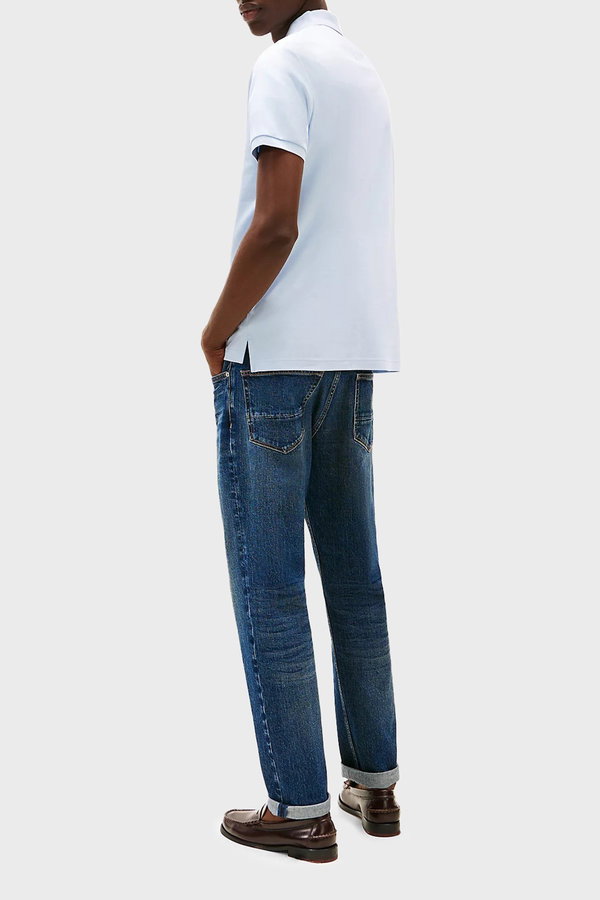 Tommy Hilfiger Erkek Polo Yaka T-shirt MAVI