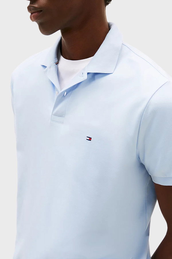 Tommy Hilfiger Erkek Polo Yaka T-shirt MAVI