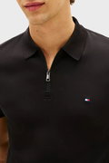 Tommy Hilfiger Erkek Polo Yaka T-shirt SIYAH