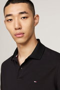 Tommy Hilfiger Erkek Polo Yaka T-shirt SIYAH
