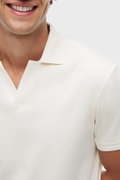 Tommy Hilfiger Erkek Polo Yaka T-shirt EKRU
