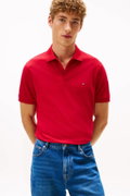 Tommy Hilfiger Erkek Polo Yaka T-shirt KIRMIZI