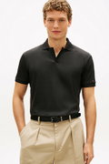 Tommy Hilfiger Erkek Polo Yaka T-shirt SIYAH